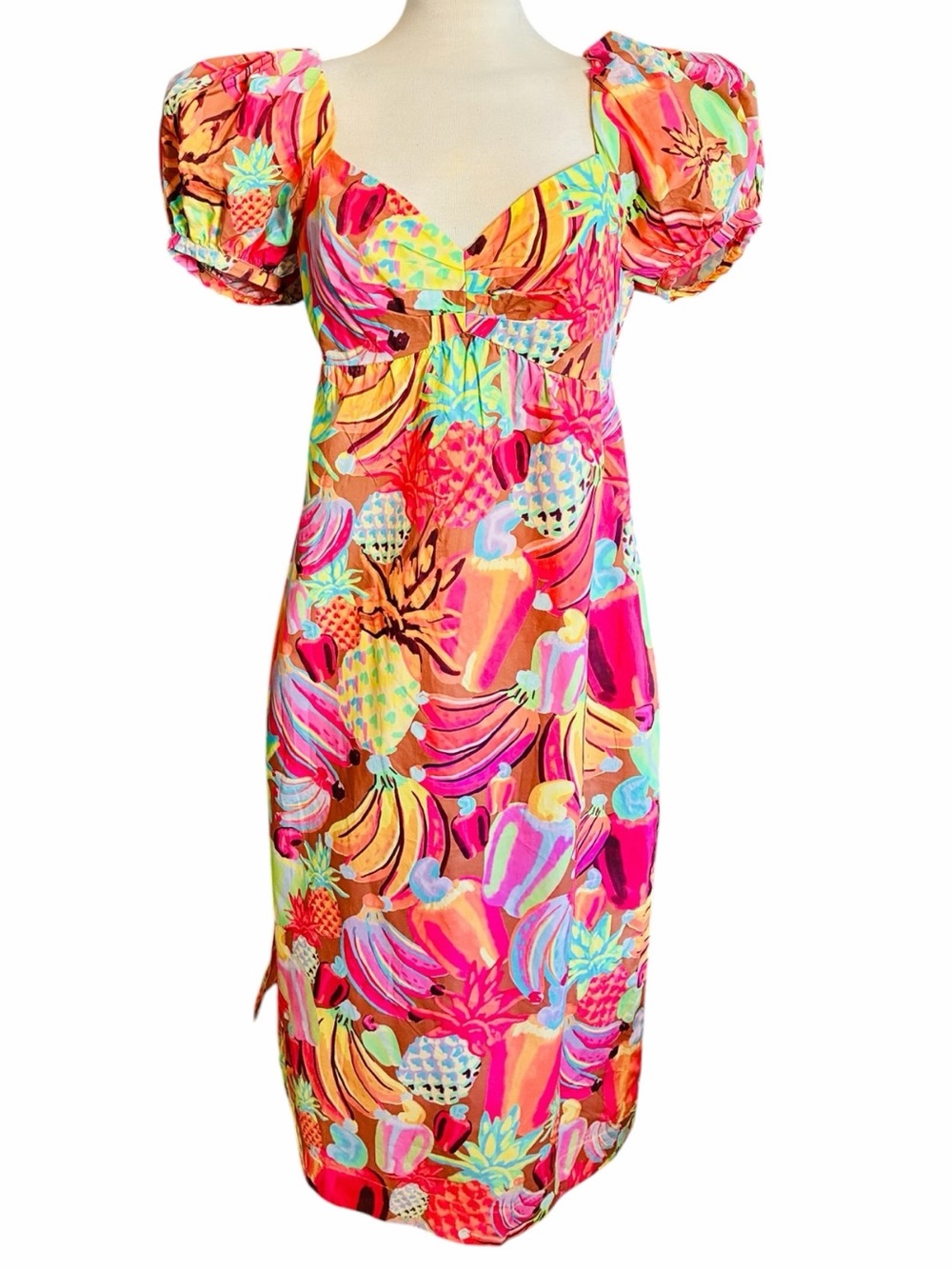 FARM Rio Fruit Salad Maxi Dress